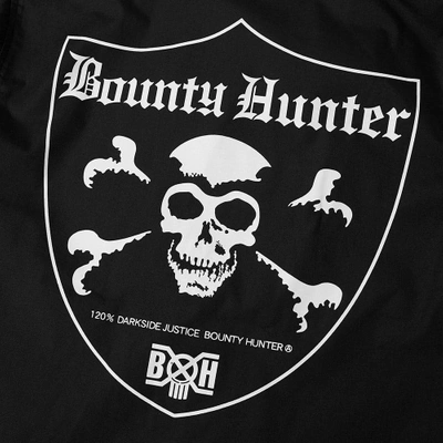 Shop Bounty Hunter Emblem Skull Coach Jacket In Black