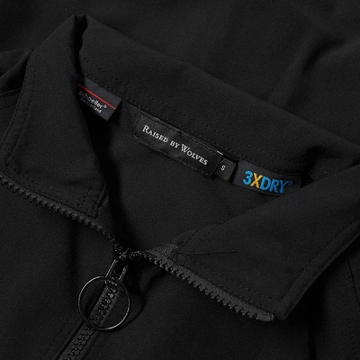 Shop Raised By Wolves Schoeller Tech Track Jacket In Black