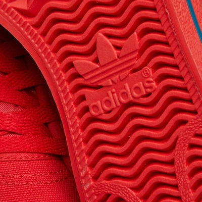 Shop Adidas Originals Adidas X Raf Simons Spirit Low In Red