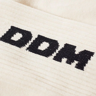 Shop Drôle De Monsieur Logo Sock In Neutrals
