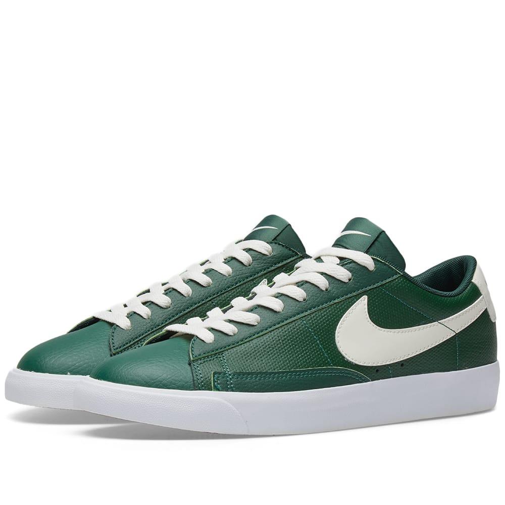 nike blazer low green