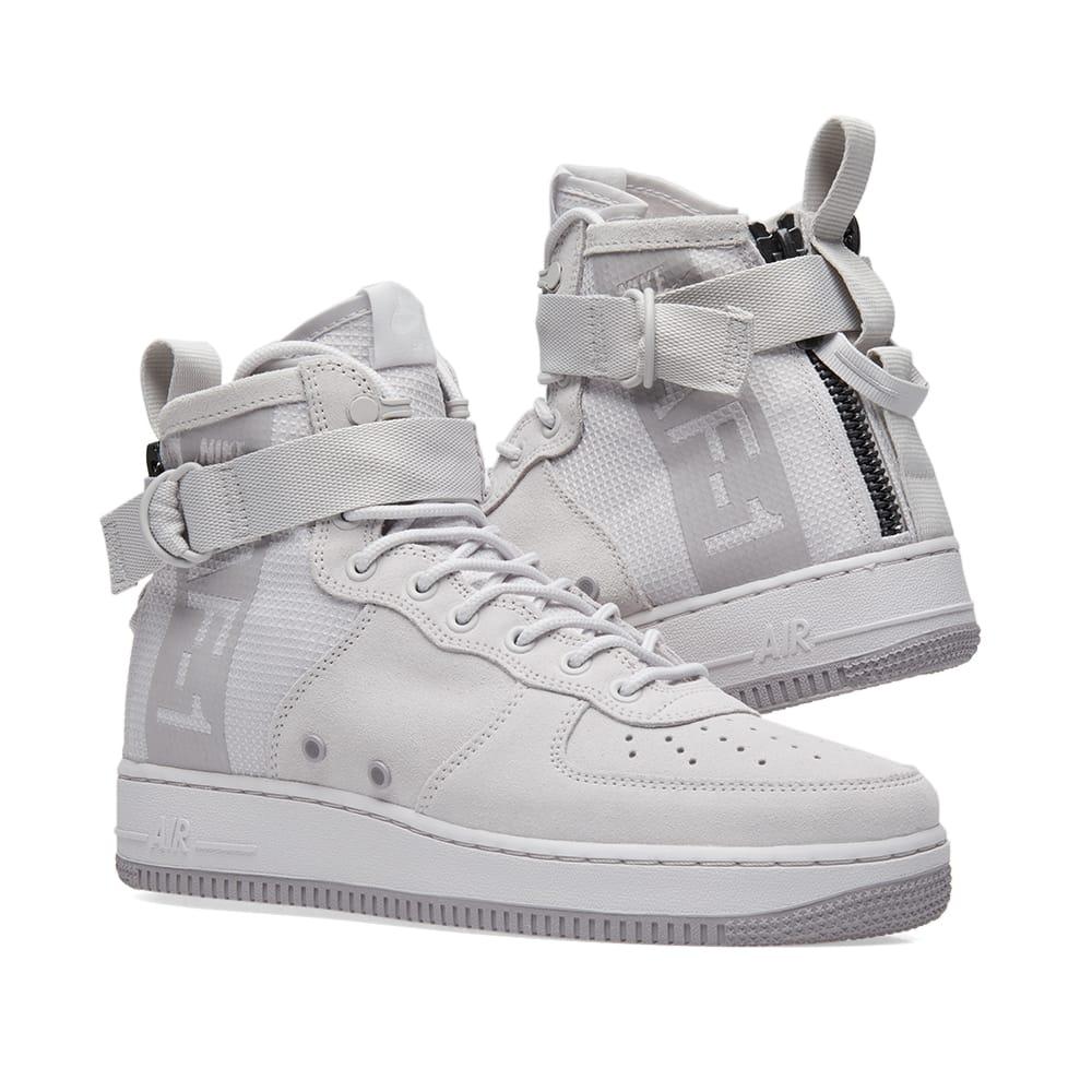 nike sf af1 mid suede vast grey