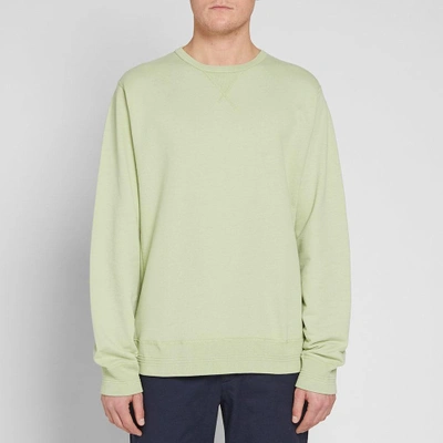 Shop Albam Classic Crew Sweat In Green