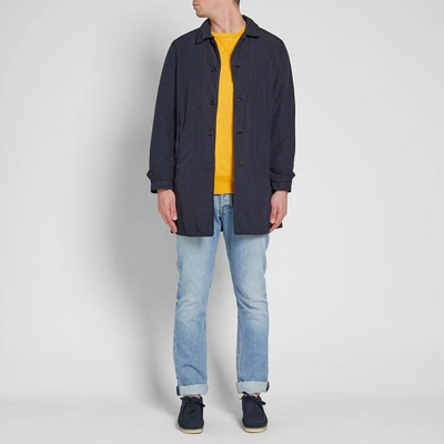 Shop Albam Classic Crew Sweat In Yellow