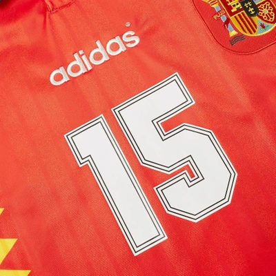 Shop Adidas Originals Adidas Spain Jersey Tee In Red