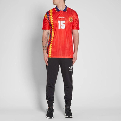 Shop Adidas Originals Adidas Spain Jersey Tee In Red