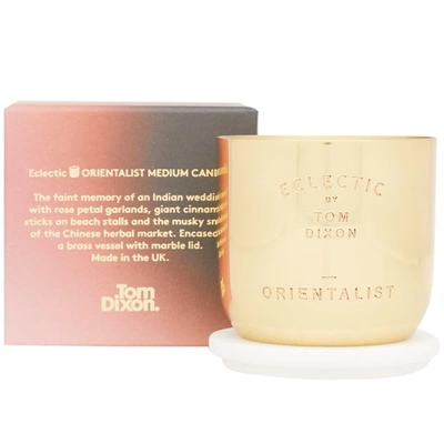 Shop Tom Dixon Eclectic Orientalist Candle In Gold