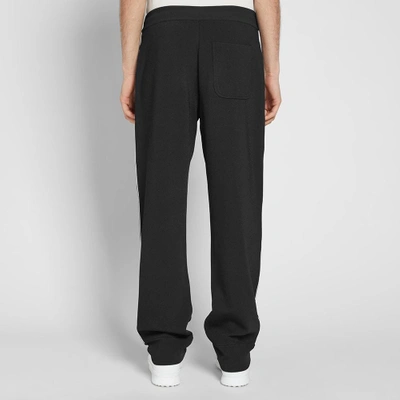 Shop Valentino Vltn Taped Track Pant In Black