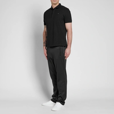 Shop Valentino One Stud Polo In Black