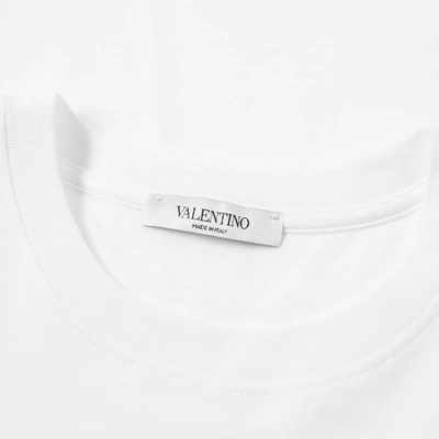 Shop Valentino Love & Star Print Tee In White
