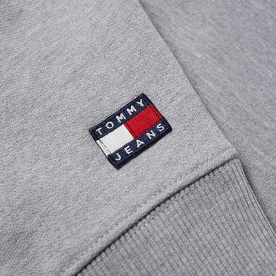Shop Tommy Jeans 5.0 90s Sailing Logo Crew Sweat In Grey