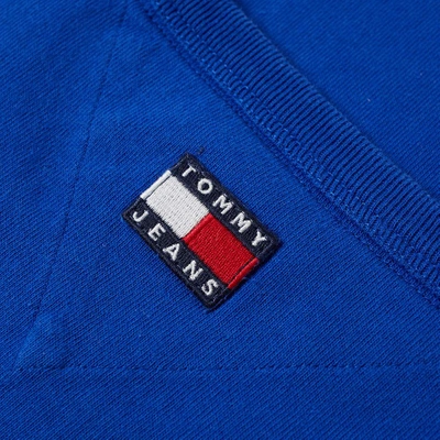 Shop Tommy Jeans 5.0 90s Logo Tee In Blue