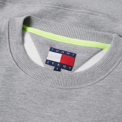 Shop Tommy Jeans 5.0 Women's 90s Sailing Logo Crew Sweat In Grey