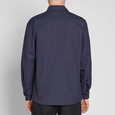 Shop Stan Ray Two Pocket Jacket In Blue