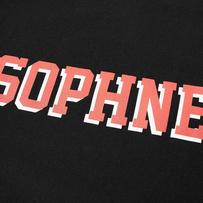 Shop Sophnet . College Logo Tee In Black