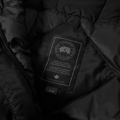 Shop Canada Goose Brookvale Hooded Jacket In Black