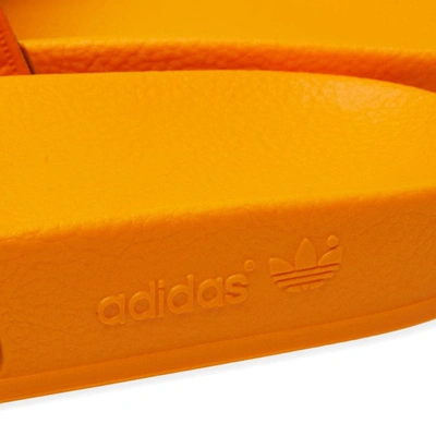 Shop Adidas Originals Adidas Adilette In Gold