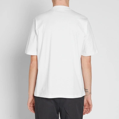 Shop Helmut Lang Boxed Logo Tee In White