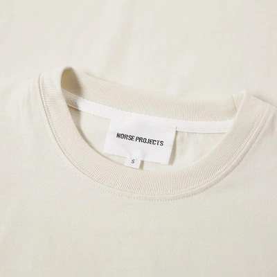 Shop Norse Projects Niels Standard Tee In White