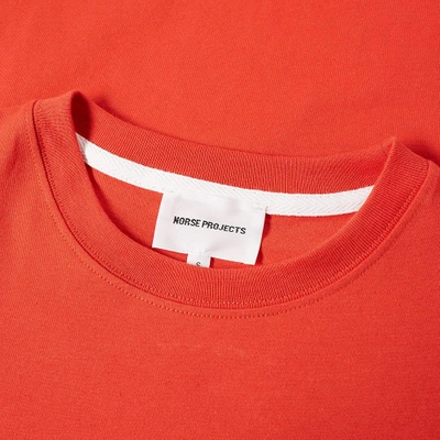 Shop Norse Projects Niels Standard Tee In Red