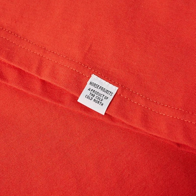 Shop Norse Projects Niels Standard Tee In Red