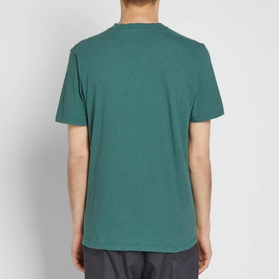 Shop Norse Projects James Cotton Linen Tee In Green