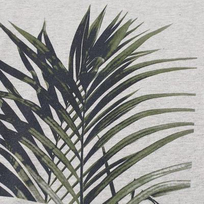 Shop Norse Projects James Palm Print Tee In Grey