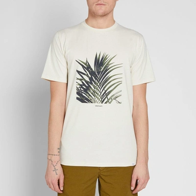 Shop Norse Projects James Palm Print Tee In White