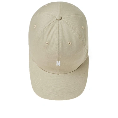 Shop Norse Projects Light Twill Sports Cap In Neutrals