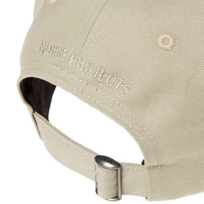 Shop Norse Projects Light Twill Sports Cap In Neutrals