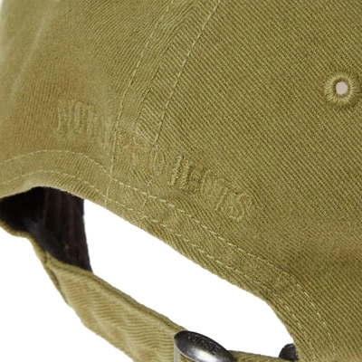 Shop Norse Projects Light Twill Sports Cap In Green