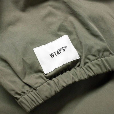 Shop Wtaps Smock Jacket In Green