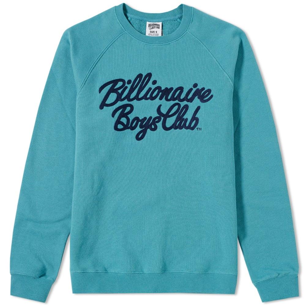 billionaire boys club script logo sweatshirt