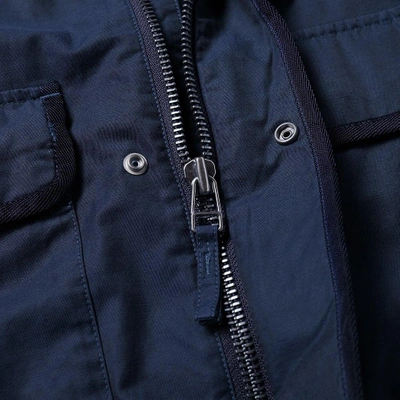 Shop Norse Projects Skipper Nylon Jacket In Blue