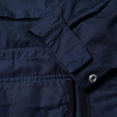 Shop Norse Projects Skipper Nylon Jacket In Blue