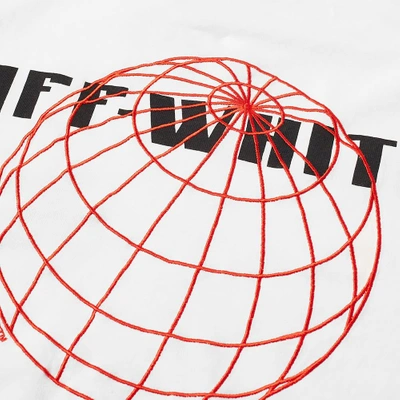 Shop Off-white Long Sleeve Globe Tee