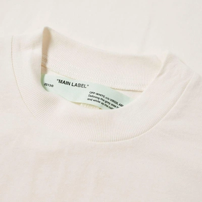 Shop Off-white Long Sleeve Off Mock Up Tee