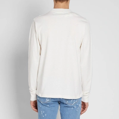 Shop Off-white Long Sleeve Off Mock Up Tee