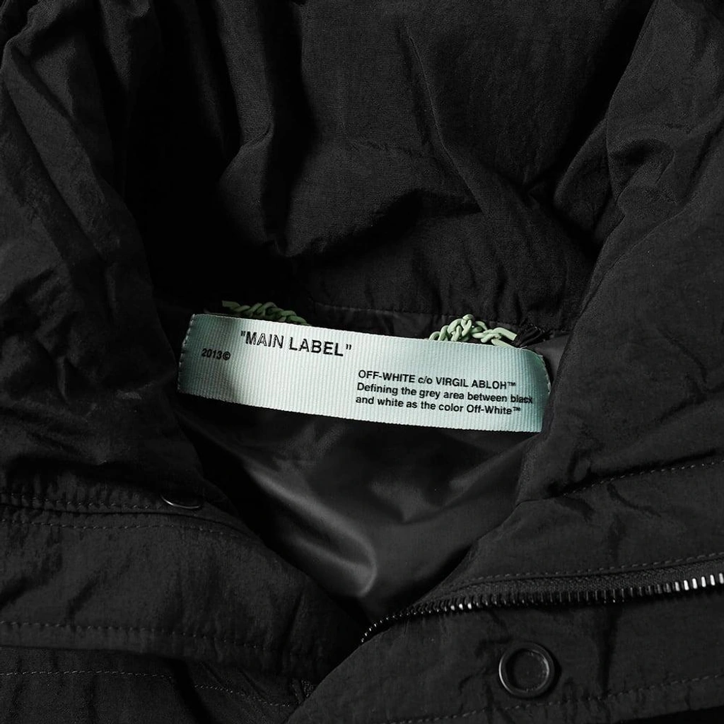 Off white quote puffer hotsell