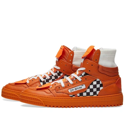 Shop Off-white Low 3.0 Sneaker In Orange