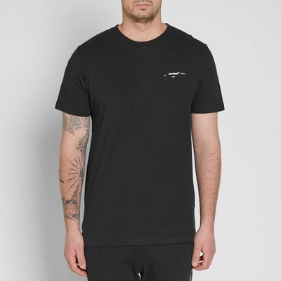 Shop Off-white 3d Line Slim Tee In Black