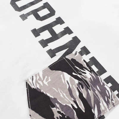 Shop Sophnet . Camouflage Pocket Tee In White