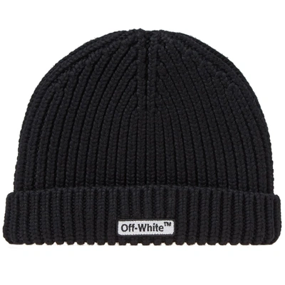 Shop Off-white Beanie In Black