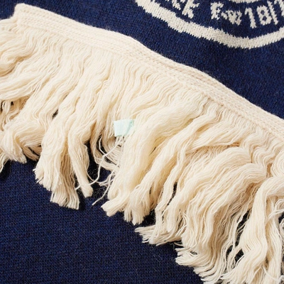 Shop Off-white Church Scarf In Blue