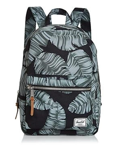 Shop Herschel Supply Co Grove Backpack In Black Palm/silver