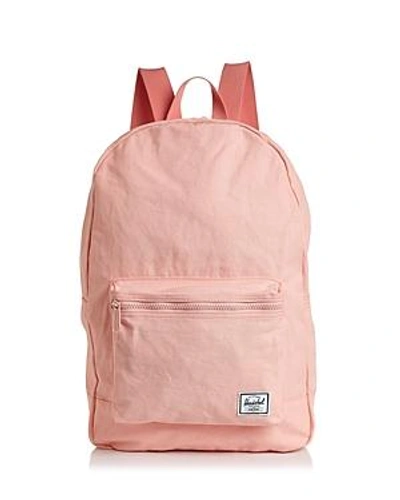 Shop Herschel Supply Co Daypack Denim Backpack In Peach/peach