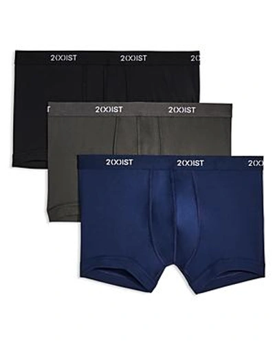 Shop 2(x)ist Micro Speed Trunks, Pack Of 3 In Black/charcoal