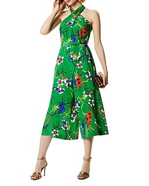 karen millen silk jumpsuit