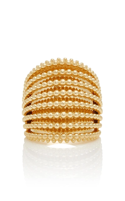 Shop Carla Amorim Topiaria Ring In Gold