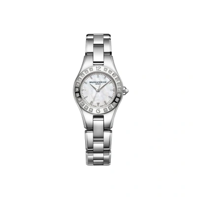 Shop Baume & Mercier Watch Linea Grey